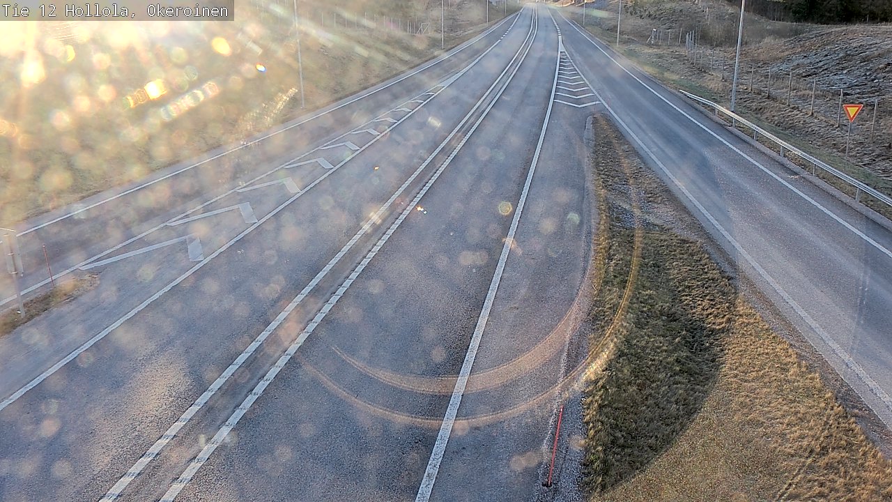 Weather Camera Image Väg 12 Hollola, Okeroinen, Hollola, Päijät-Häme