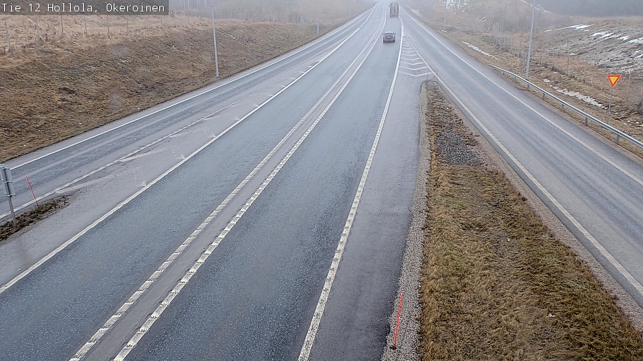 Weather Camera Image Väg 12 Hollola, Okeroinen, Hollola, Päijät-Häme