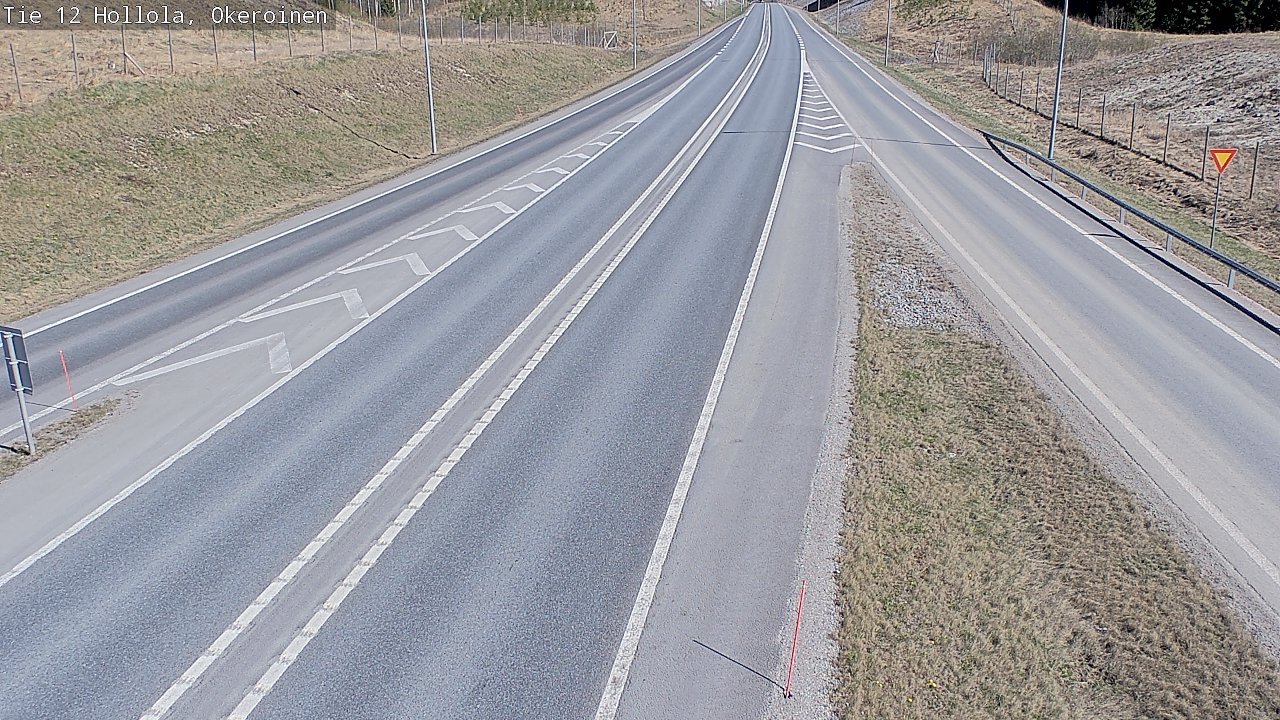 Weather Camera Image Väg 12 Hollola, Okeroinen, Hollola, Päijät-Häme