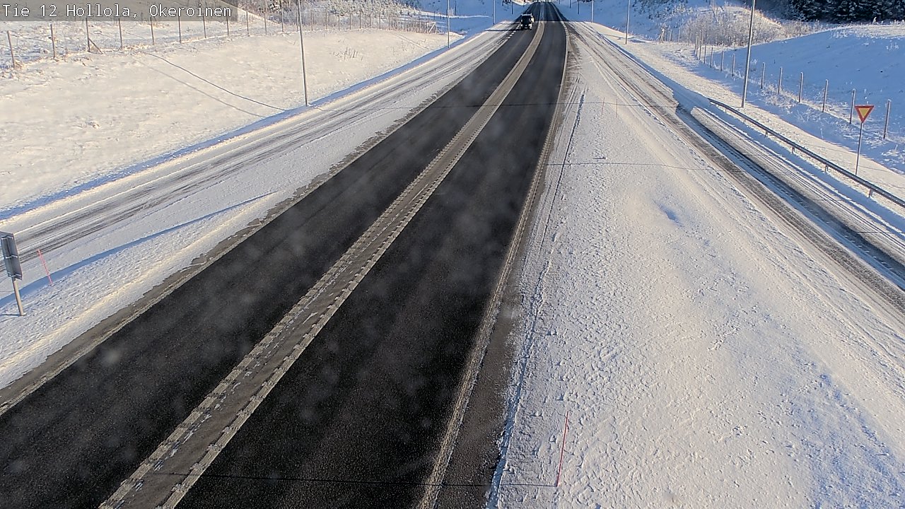 Weather Camera Image Road 12 Hollola, Okeroinen, Hollola, Päijät-Häme