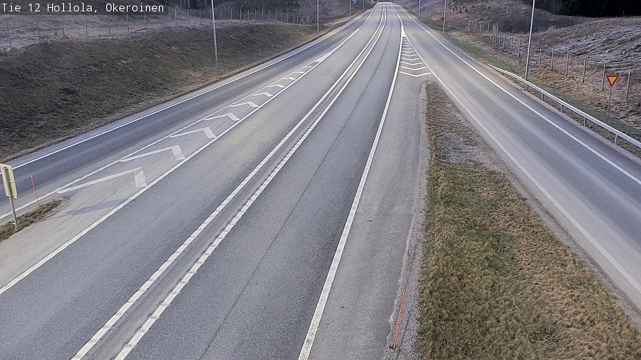 Weather Camera Image Road 12 Hollola, Okeroinen, Hollola, Päijät-Häme