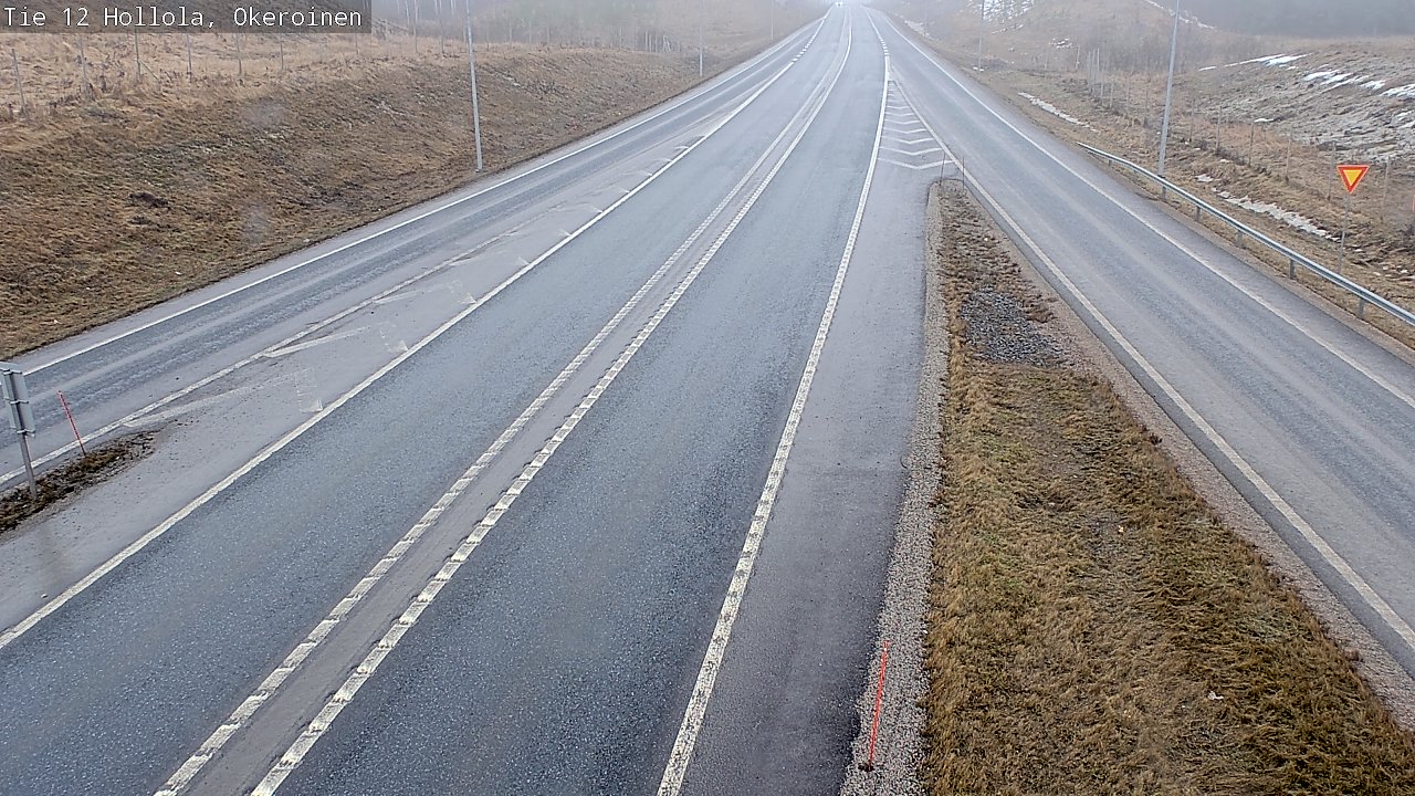 Weather Camera Image Väg 12 Hollola, Okeroinen, Hollola, Päijät-Häme