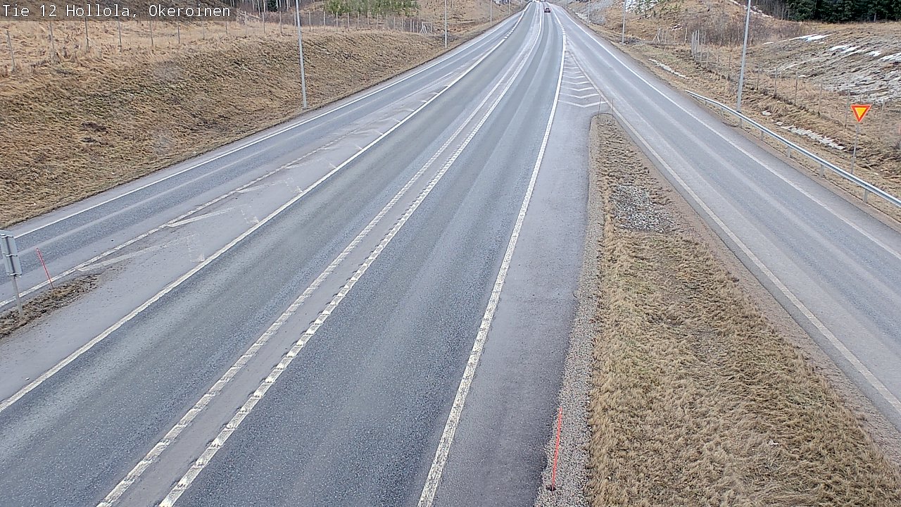Weather Camera Image Väg 12 Hollola, Okeroinen, Hollola, Päijät-Häme