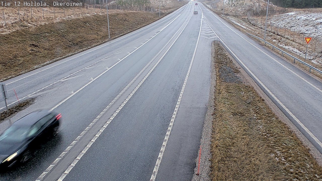 Weather Camera Image Väg 12 Hollola, Okeroinen, Hollola, Päijät-Häme