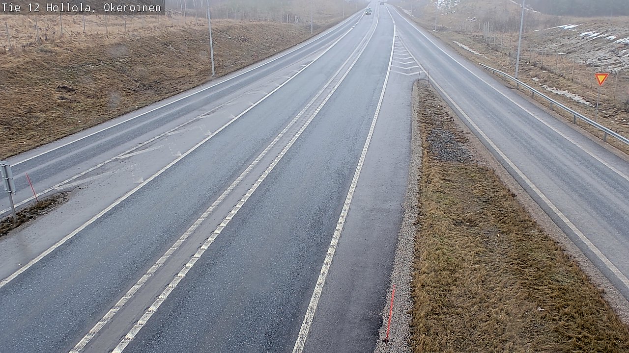 Weather Camera Image Väg 12 Hollola, Okeroinen, Hollola, Päijät-Häme