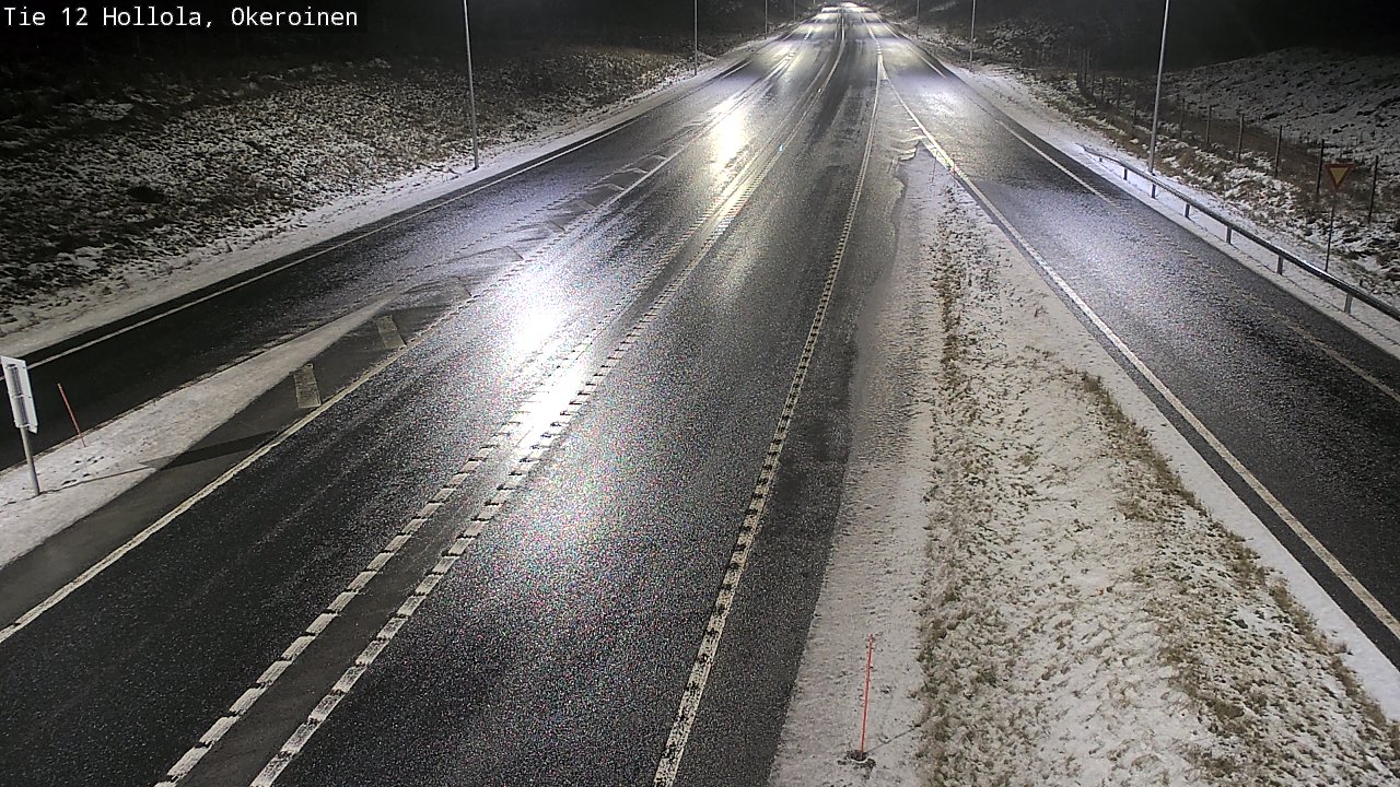 Weather Camera Image Väg 12 Hollola, Okeroinen, Hollola, Päijät-Häme
