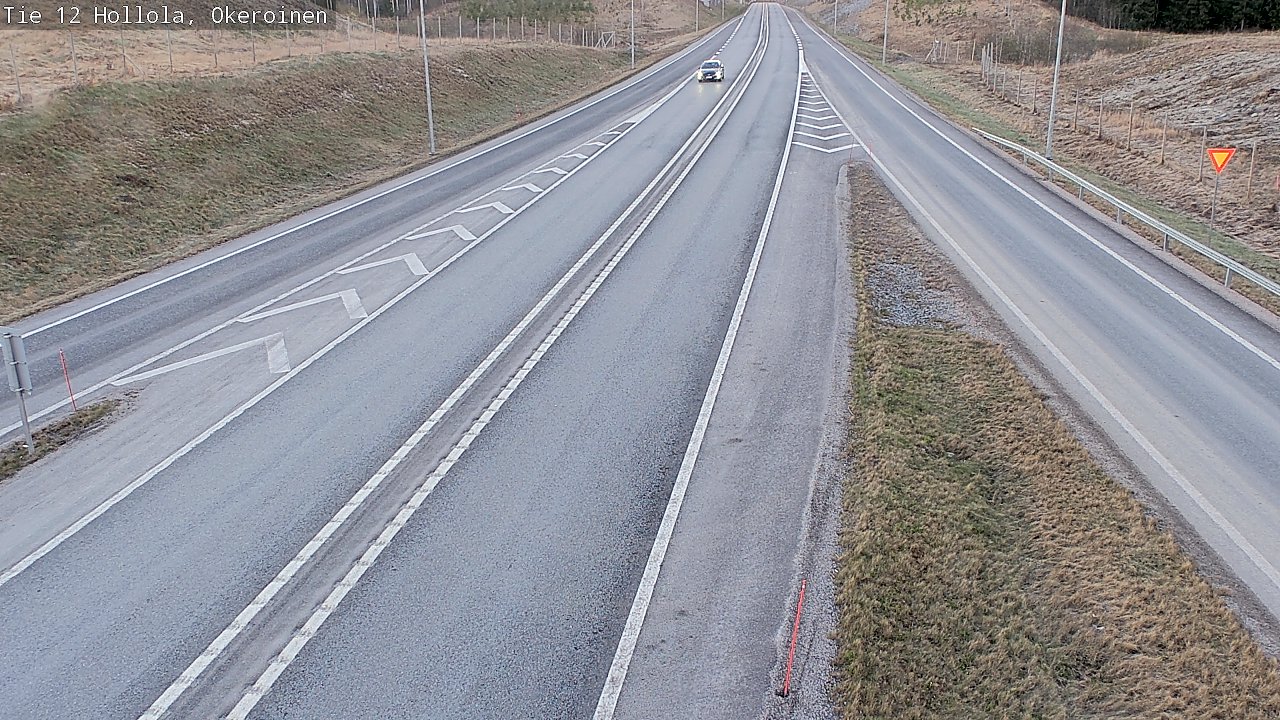 Weather Camera Image Väg 12 Hollola, Okeroinen, Hollola, Päijät-Häme