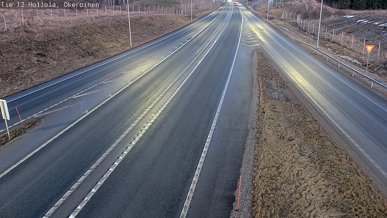 Weather Camera Image Road 12 Hollola, Okeroinen, Hollola, Päijät-Häme