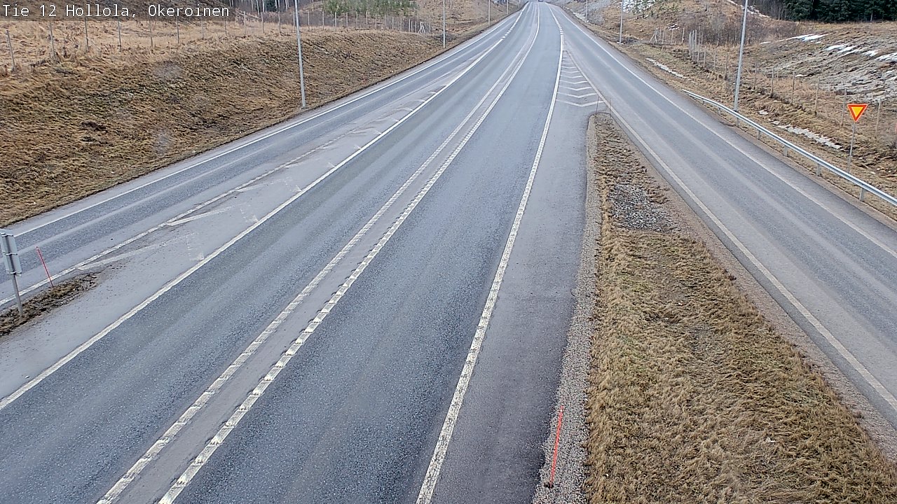 Weather Camera Image Väg 12 Hollola, Okeroinen, Hollola, Päijät-Häme
