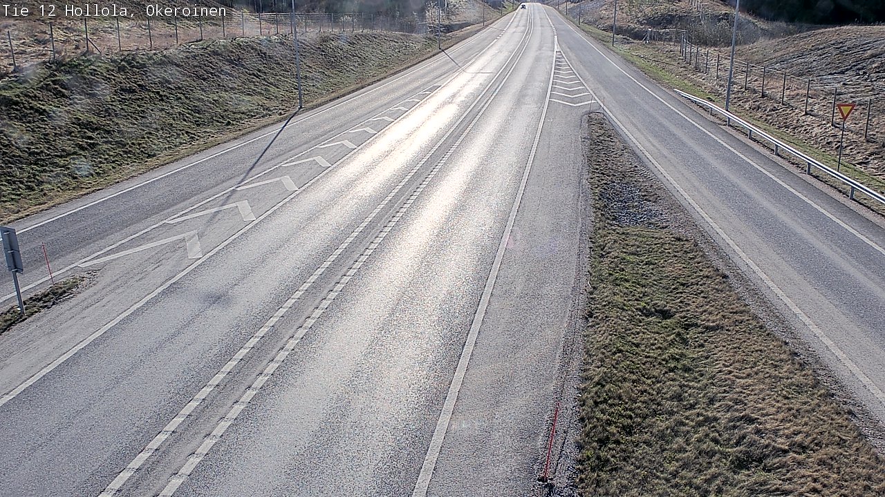 Weather Camera Image Väg 12 Hollola, Okeroinen, Hollola, Päijät-Häme