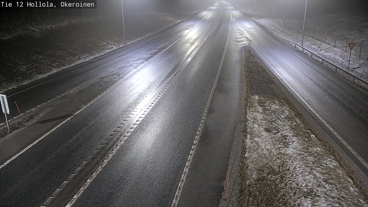 Weather Camera Image Väg 12 Hollola, Okeroinen, Hollola, Päijät-Häme