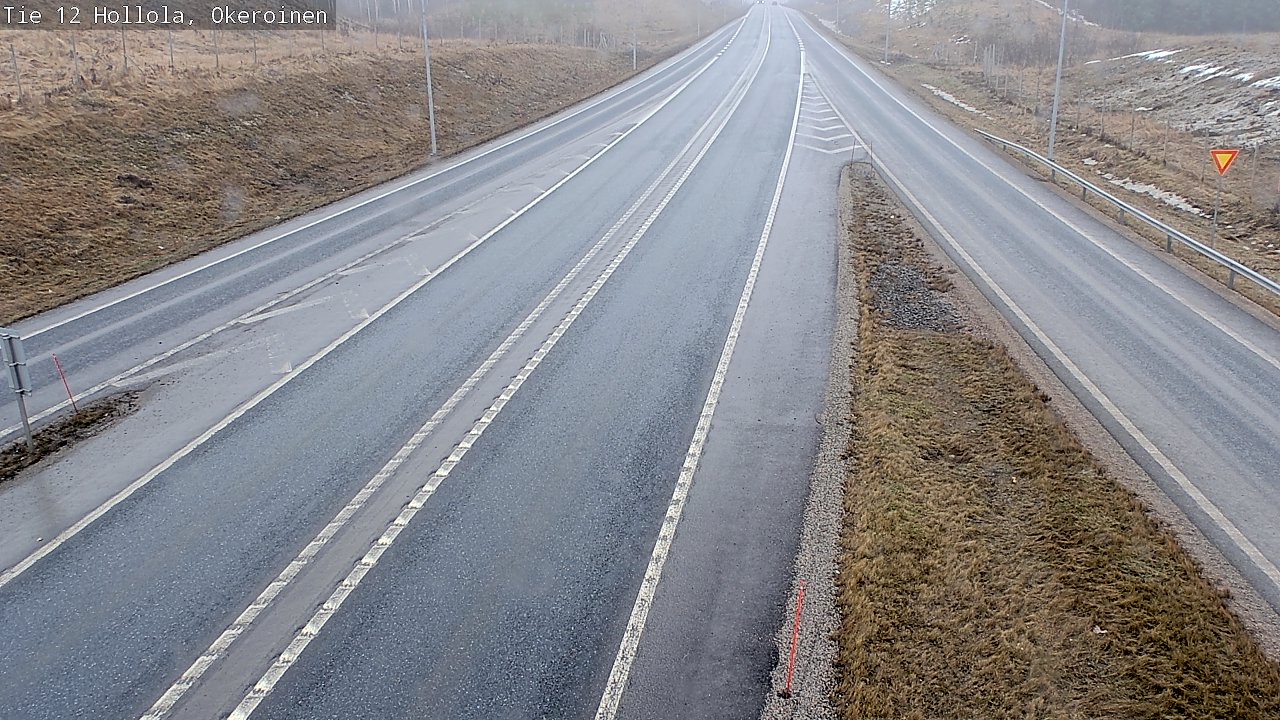 Weather Camera Image Väg 12 Hollola, Okeroinen, Hollola, Päijät-Häme