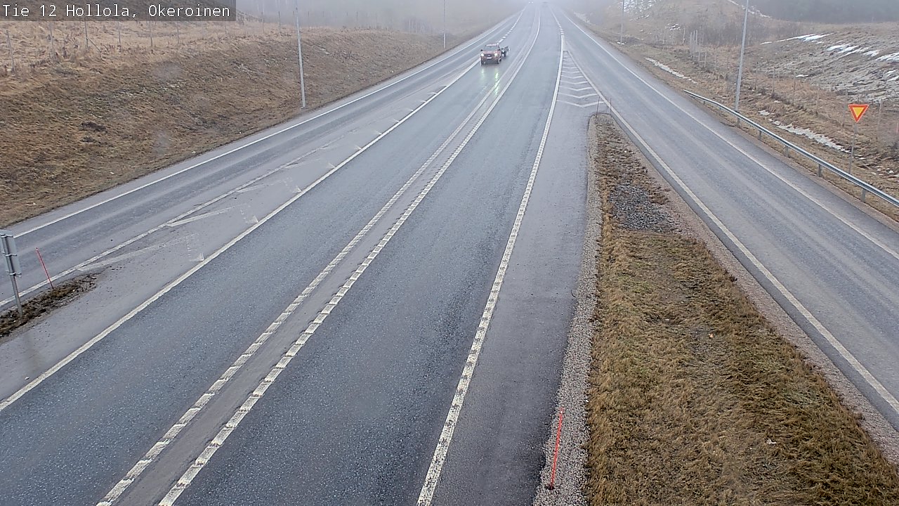 Weather Camera Image Väg 12 Hollola, Okeroinen, Hollola, Päijät-Häme
