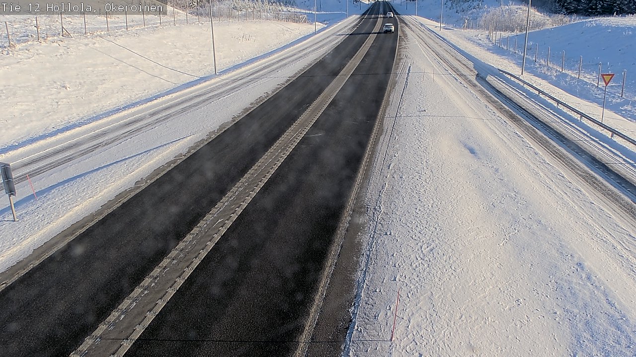 Weather Camera Image Road 12 Hollola, Okeroinen, Hollola, Päijät-Häme
