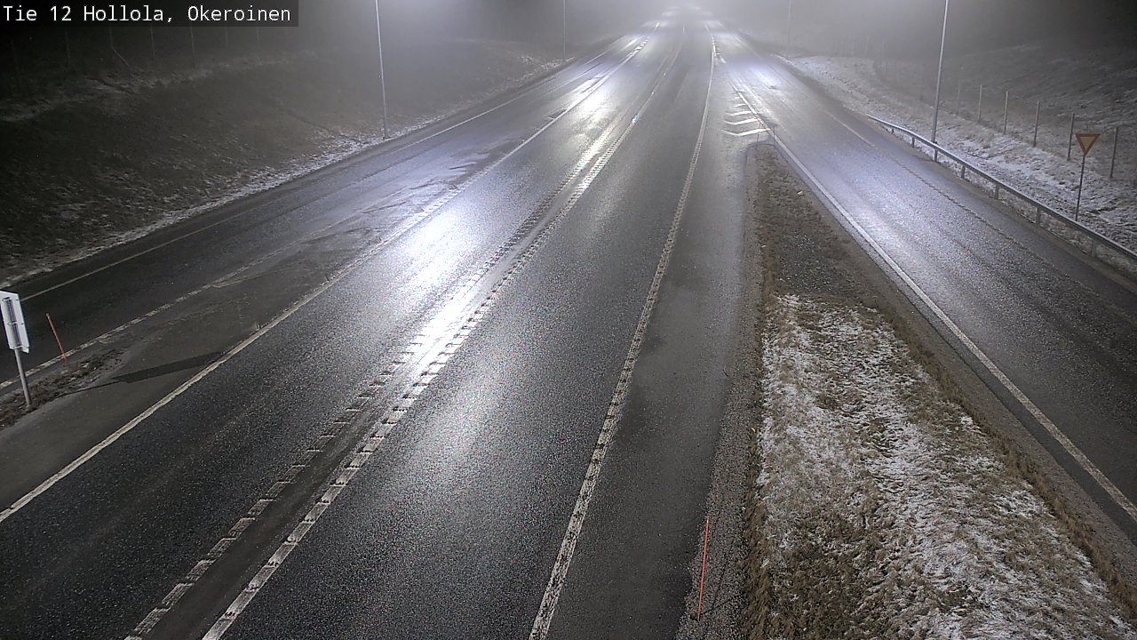 Weather Camera Image Väg 12 Hollola, Okeroinen, Hollola, Päijät-Häme