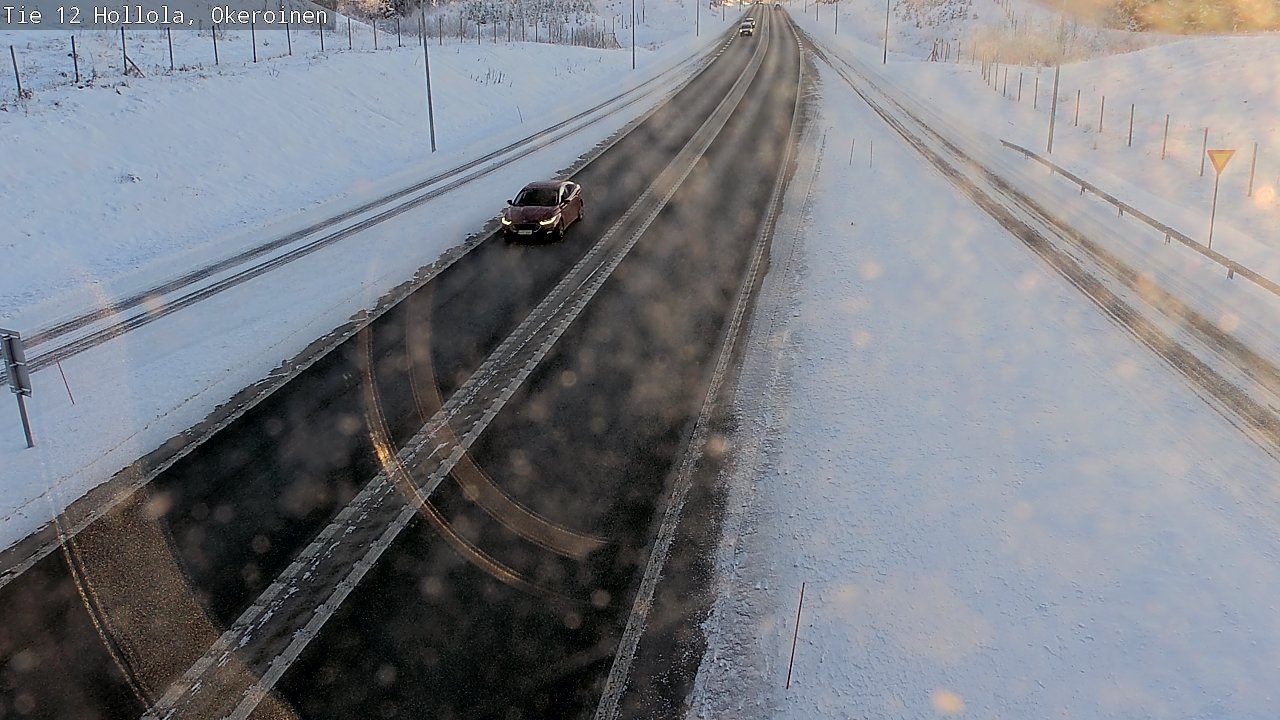 Weather Camera Image Road 12 Hollola, Okeroinen, Hollola, Päijät-Häme
