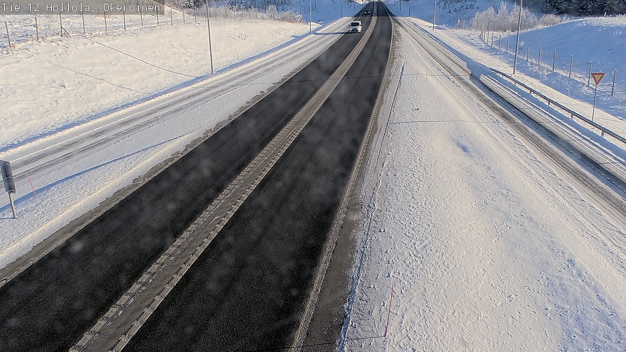 Weather Camera Image Road 12 Hollola, Okeroinen, Hollola, Päijät-Häme