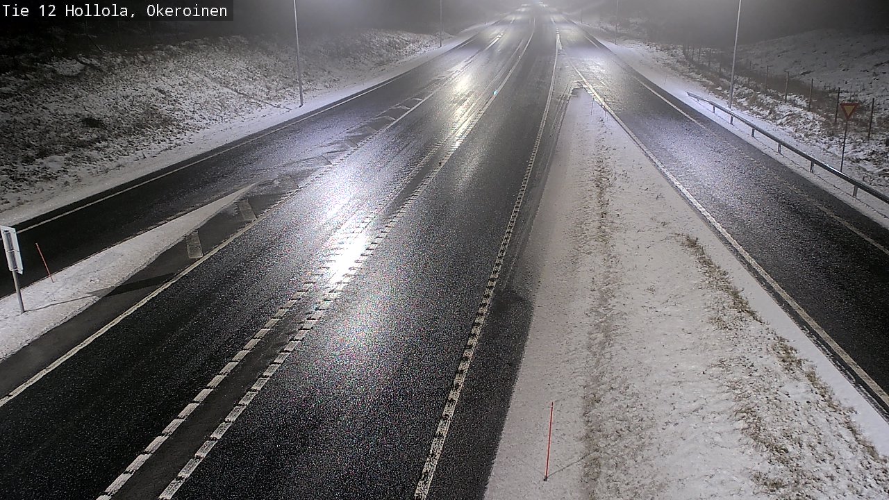 Weather Camera Image Väg 12 Hollola, Okeroinen, Hollola, Päijät-Häme