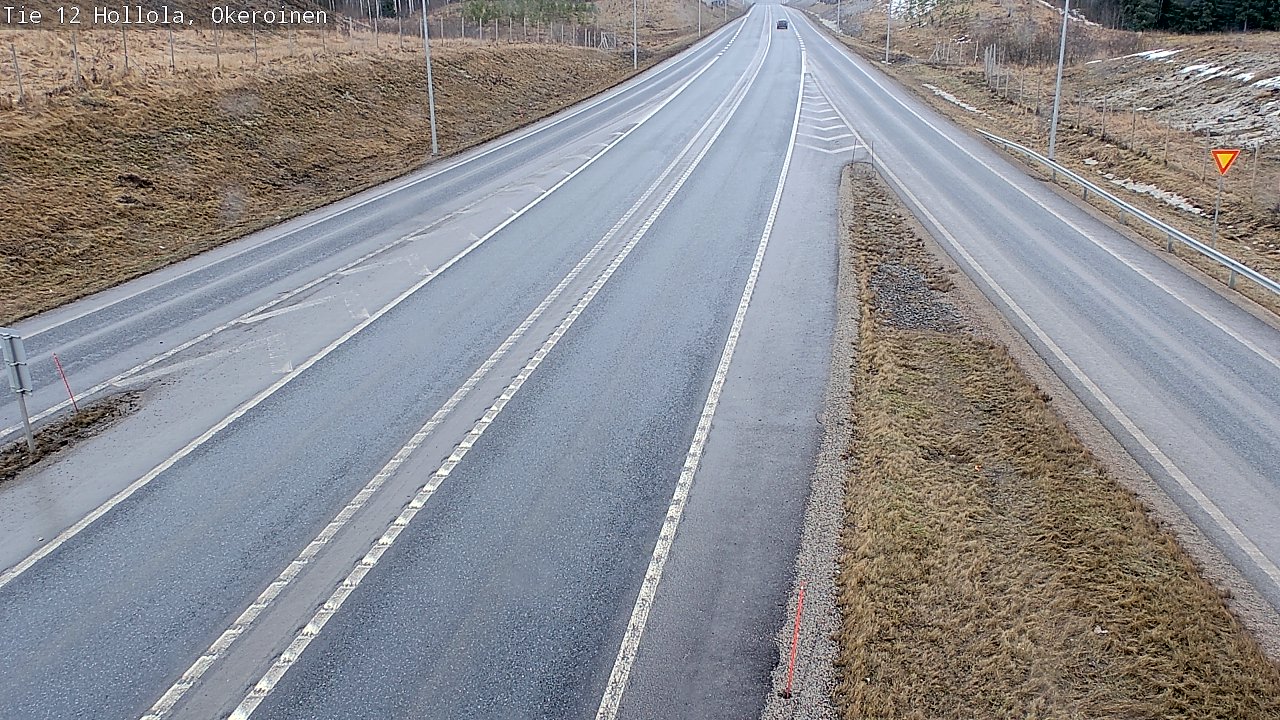 Weather Camera Image Väg 12 Hollola, Okeroinen, Hollola, Päijät-Häme