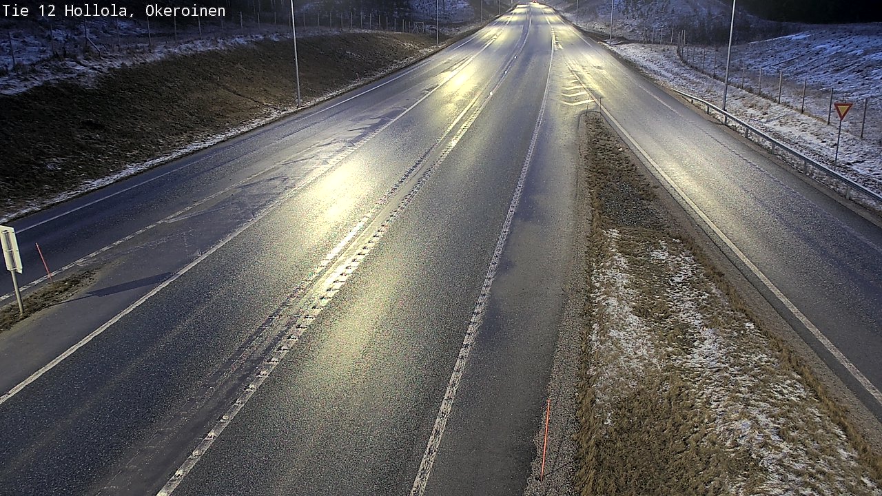 Weather Camera Image Väg 12 Hollola, Okeroinen, Hollola, Päijät-Häme