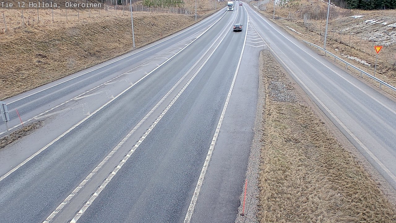 Weather Camera Image Väg 12 Hollola, Okeroinen, Hollola, Päijät-Häme