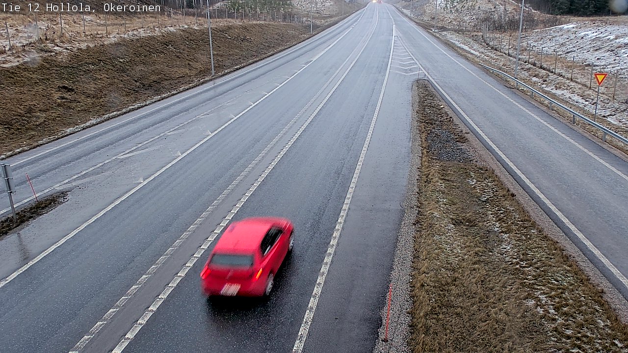 Weather Camera Image Väg 12 Hollola, Okeroinen, Hollola, Päijät-Häme