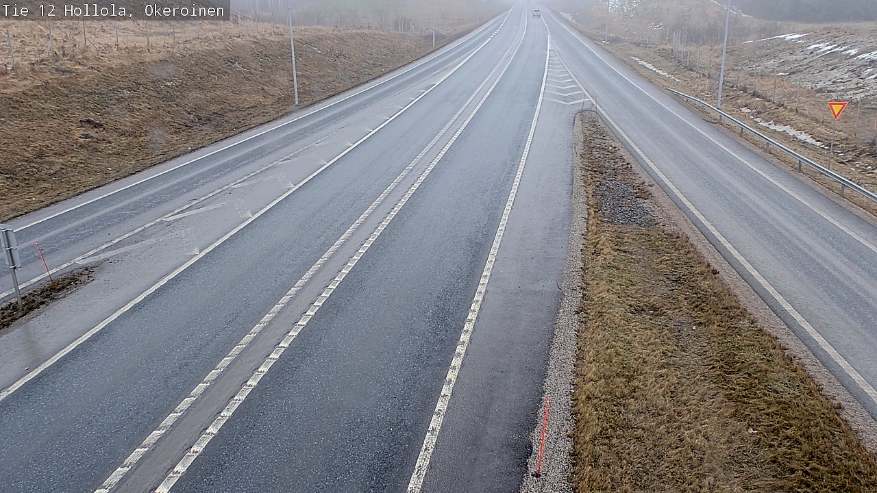 Weather Camera Image Väg 12 Hollola, Okeroinen, Hollola, Päijät-Häme