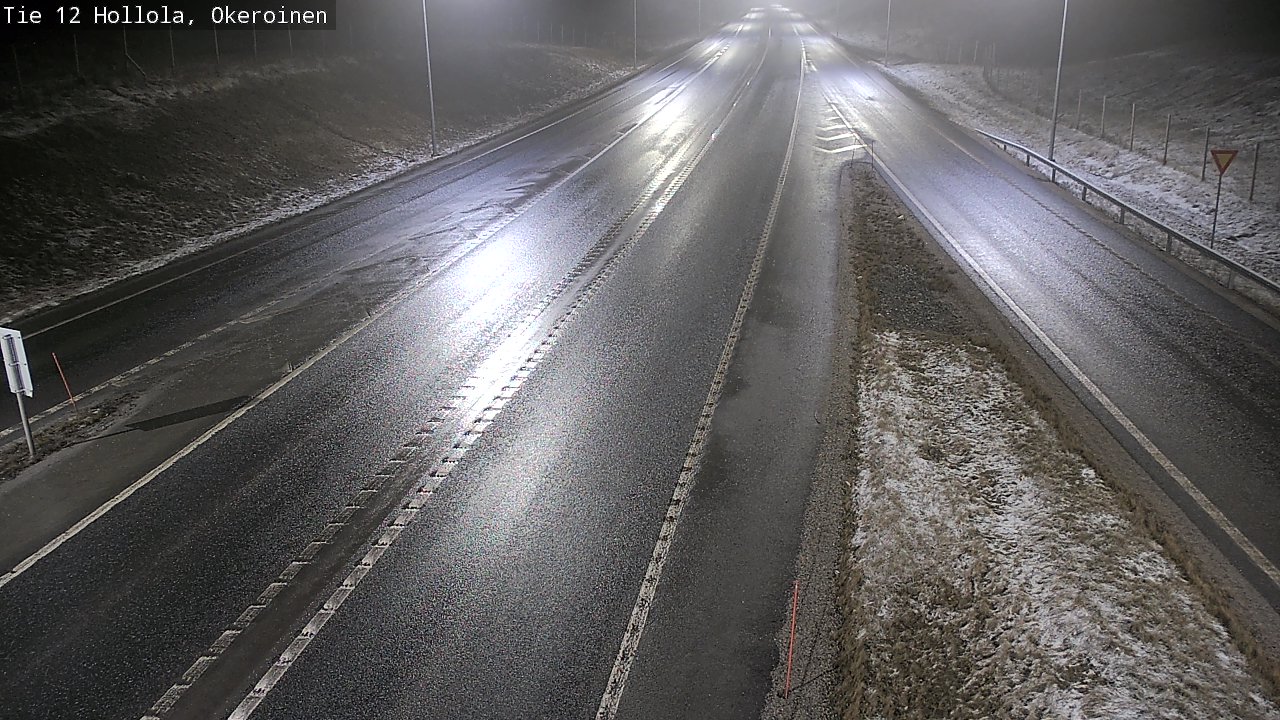 Weather Camera Image Väg 12 Hollola, Okeroinen, Hollola, Päijät-Häme