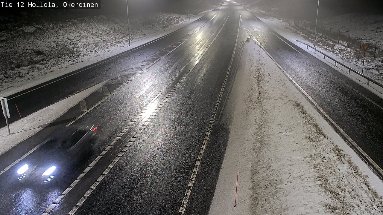 Weather Camera Image Väg 12 Hollola, Okeroinen, Hollola, Päijät-Häme