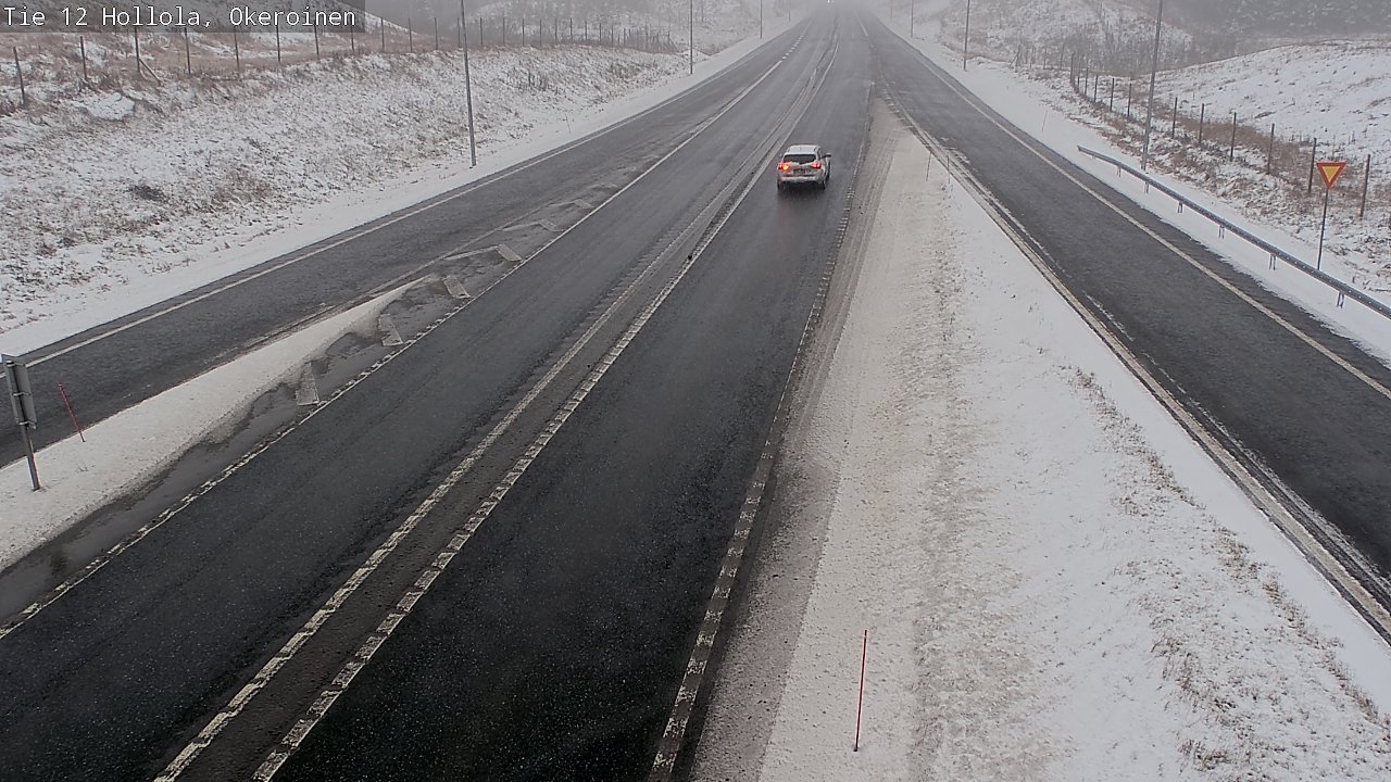 Weather Camera Image Väg 12 Hollola, Okeroinen, Hollola, Päijät-Häme