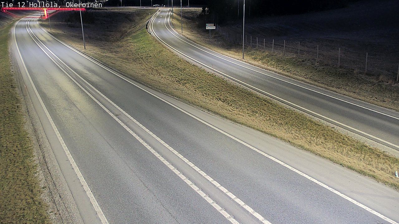 Weather Camera Image Road 12 Hollola, Okeroinen, Hollola, Päijät-Häme