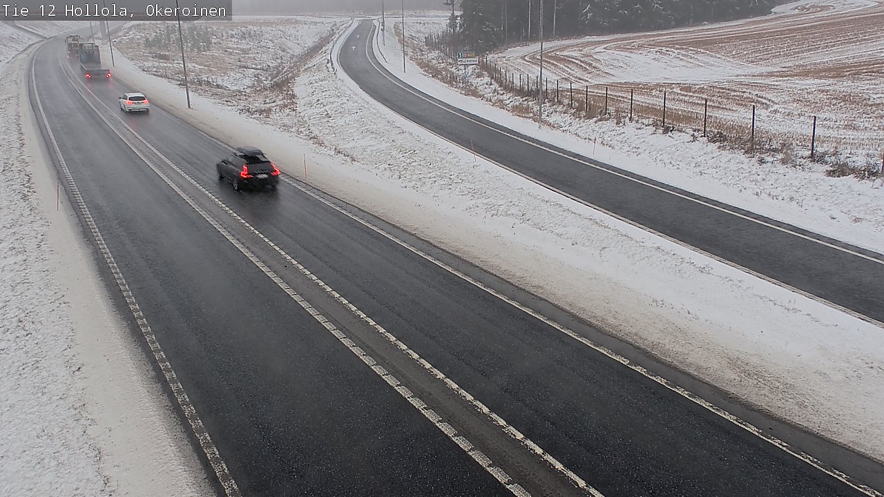 Weather Camera Image Väg 12 Hollola, Okeroinen, Hollola, Päijät-Häme
