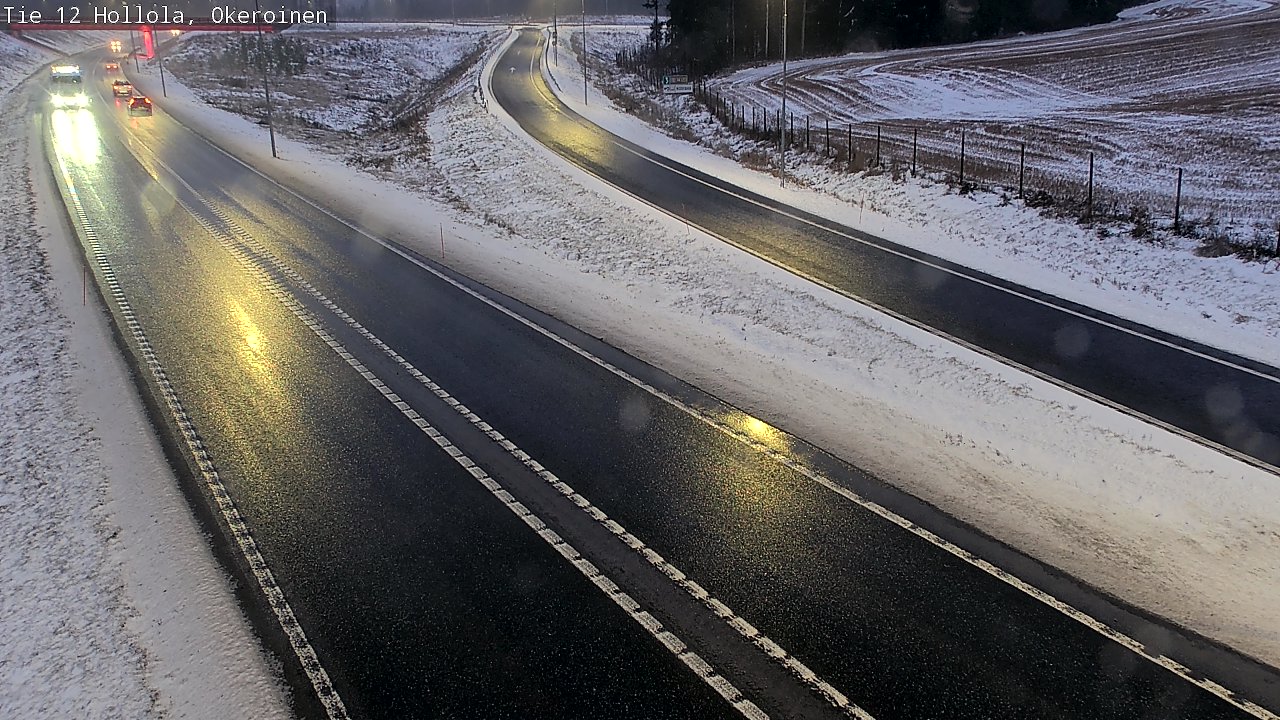 Weather Camera Image Väg 12 Hollola, Okeroinen, Hollola, Päijät-Häme