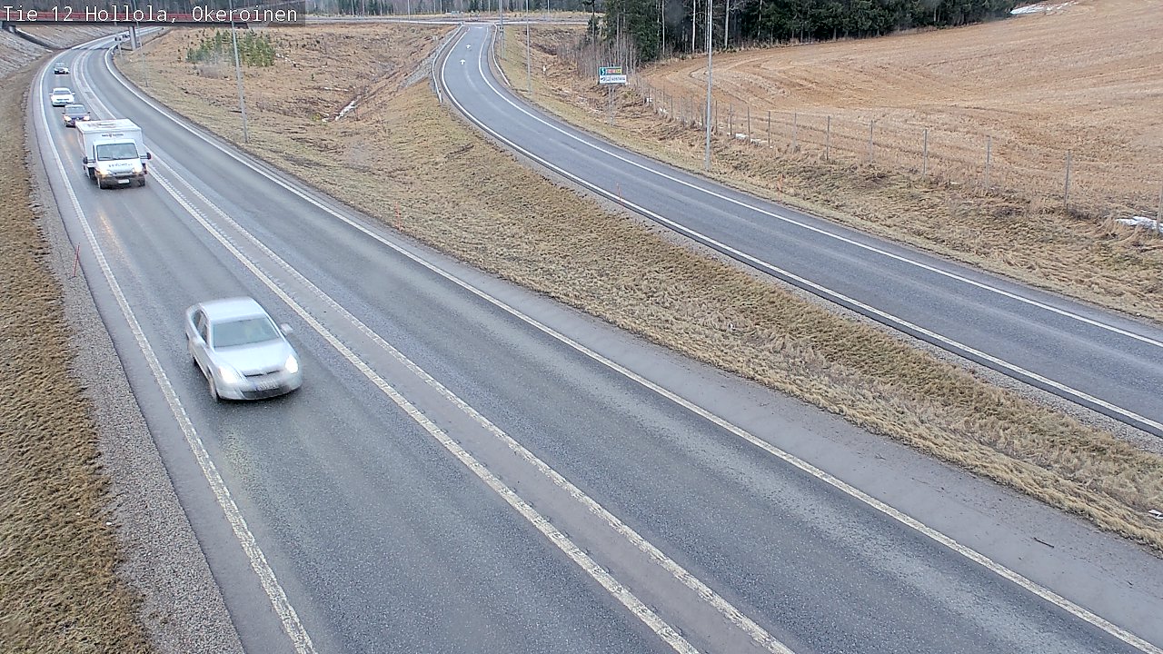 Weather Camera Image Väg 12 Hollola, Okeroinen, Hollola, Päijät-Häme