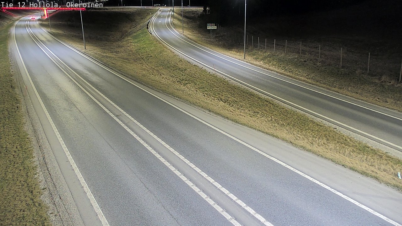 Weather Camera Image Road 12 Hollola, Okeroinen, Hollola, Päijät-Häme