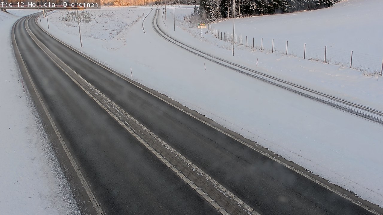 Weather Camera Image Road 12 Hollola, Okeroinen, Hollola, Päijät-Häme