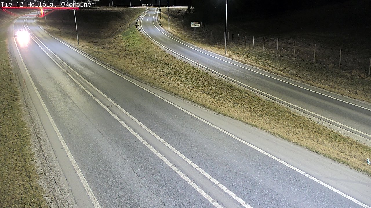 Weather Camera Image Road 12 Hollola, Okeroinen, Hollola, Päijät-Häme