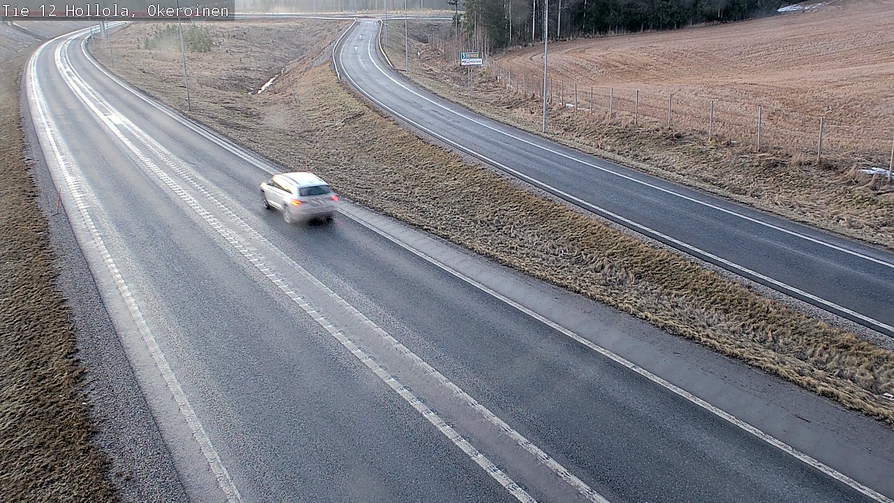 Weather Camera Image Road 12 Hollola, Okeroinen, Hollola, Päijät-Häme