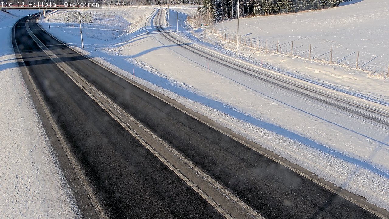 Weather Camera Image Road 12 Hollola, Okeroinen, Hollola, Päijät-Häme