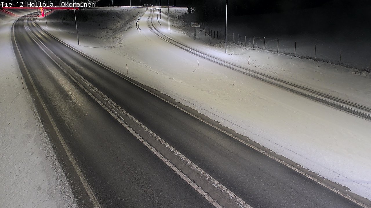 Weather Camera Image Road 12 Hollola, Okeroinen, Hollola, Päijät-Häme
