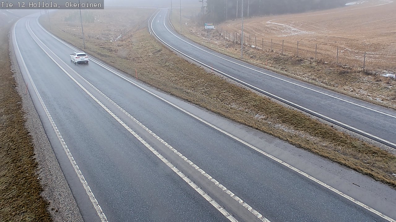 Weather Camera Image Väg 12 Hollola, Okeroinen, Hollola, Päijät-Häme