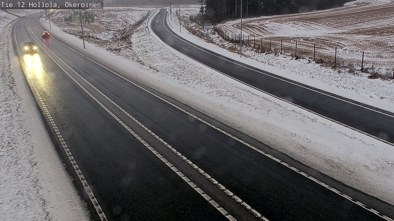 Weather Camera Image Väg 12 Hollola, Okeroinen, Hollola, Päijät-Häme