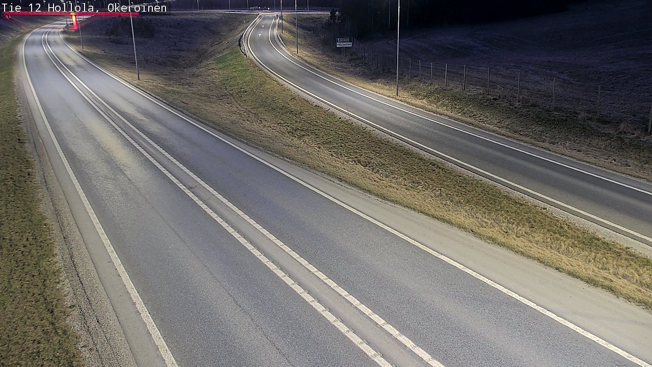 Weather Camera Image Väg 12 Hollola, Okeroinen, Hollola, Päijät-Häme
