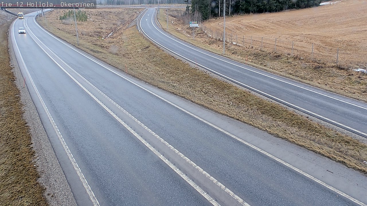 Weather Camera Image Väg 12 Hollola, Okeroinen, Hollola, Päijät-Häme