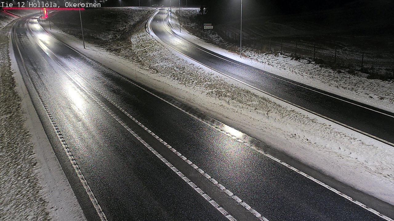 Weather Camera Image Väg 12 Hollola, Okeroinen, Hollola, Päijät-Häme