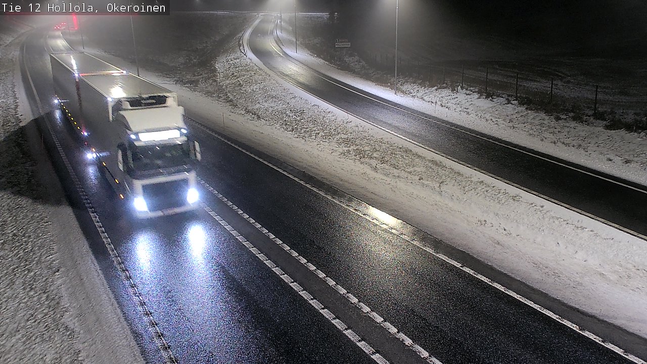 Weather Camera Image Väg 12 Hollola, Okeroinen, Hollola, Päijät-Häme