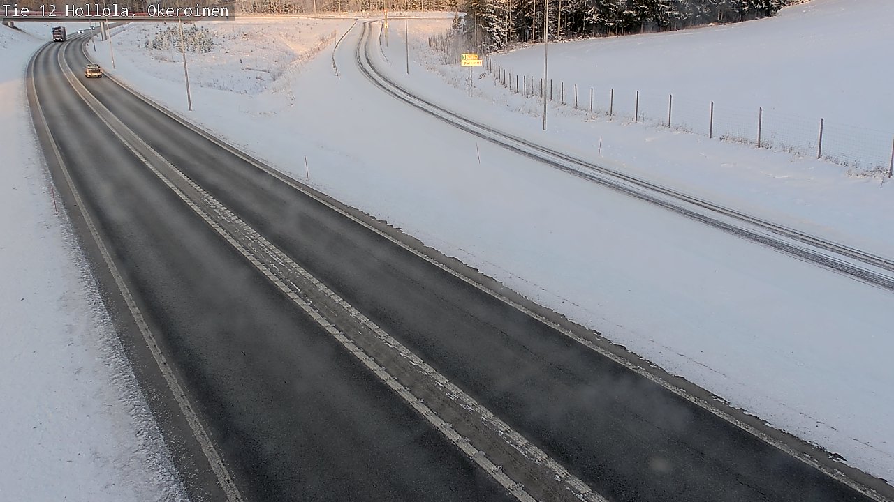 Weather Camera Image Road 12 Hollola, Okeroinen, Hollola, Päijät-Häme