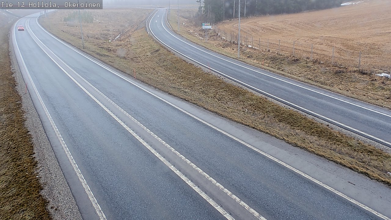 Weather Camera Image Väg 12 Hollola, Okeroinen, Hollola, Päijät-Häme