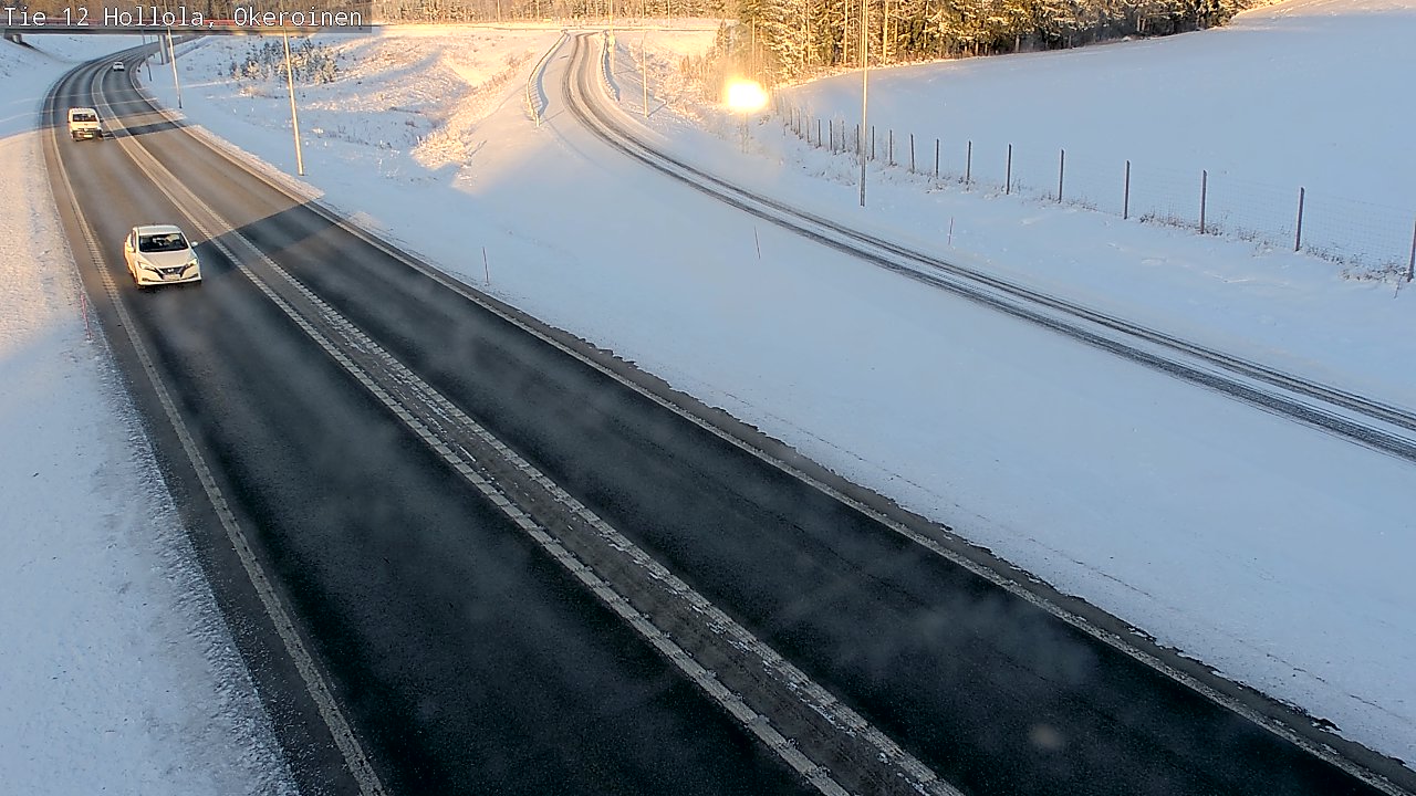 Weather Camera Image Road 12 Hollola, Okeroinen, Hollola, Päijät-Häme