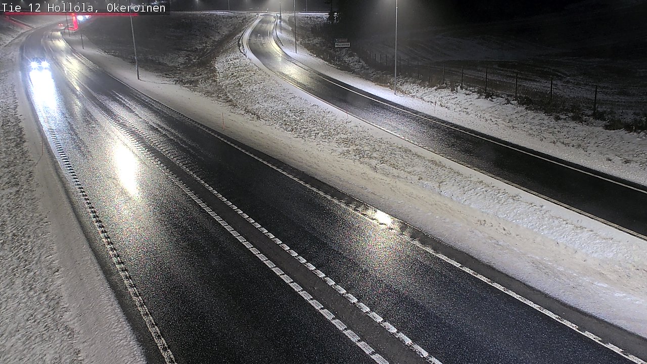 Weather Camera Image Väg 12 Hollola, Okeroinen, Hollola, Päijät-Häme